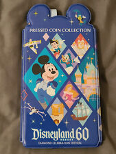 Disneyland Diamond 60th Anniversary Pressed Penny Coin Holder picture