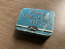 Ford Emergency Bulb And Fuse Kit- Vintage Original Tin picture