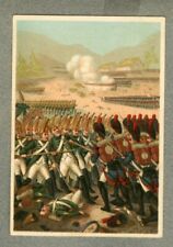 chrome history 1807 Napoleon battle EYLAU FRIEDLAND TZAR Gilbert Clarey card picture