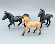 Schleich Frisian Horse/Foal 13622 2006 ,2004,2009 Andalusian Buckskin Lot Of 3 picture