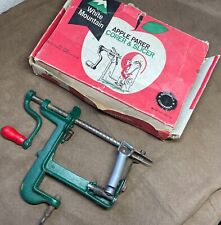 Vintage White Mountain APPLE PARER, Corer and Slicer Peeler Goodell Co. NH picture