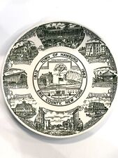 1962 Erie County New York Sesquicentennial Kettlesprings Kilns plate VINTAGE- picture