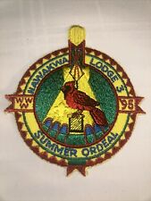Mint 1995 OA Patch Lodge 3 Nawakwa  Summer Ordeal picture