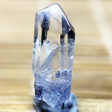 2Ct Very Rare NATURAL Beautiful Blue Dumortierite Quartz Crystal Specimen picture