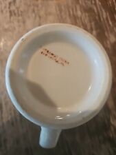 Vtg Restaurant Ware Mug Diner Shenango China White  Coffee Cup Heavy picture
