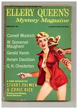 Ellery Queen's Mystery Magazine Vol. 33 #2A GD/VG 3.0 1959 Low Grade picture
