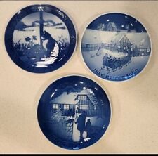Lot Of 3 Royal Copenhagen 1970 Plates China picture