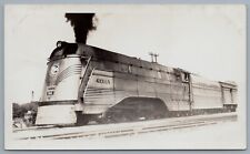 Railroad Photo - Burlington Route #4001 Aeolus Locomotive Red Oak Iowa 1939 picture