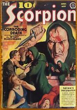 The SCORPION Apr/May 1939  VG   Villain Pulp picture