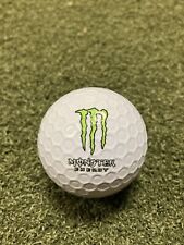 Logo Golf Ball RARE MONSTER Energy Drink Bridgestone e12 Mint 5A Used (1pc) picture