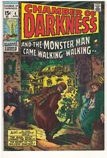 Chamber of Darkness #4 (VF-) 1970 Marvel Comics *Barry Smith Conan 