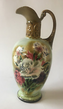 Jug Czech Made In Czechoslovakia Antique Floral Flower Vintage Decorative Small picture