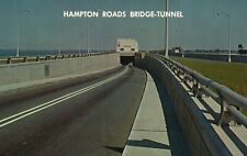 Postcard VA Hampton Roads Bridge Tunnel Virginia Chrome Vintage PC G9347 picture