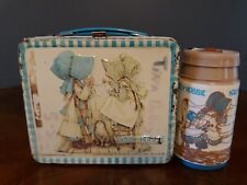 Vintage Holly Hobbie Lunch Box & Thermos 1979 picture