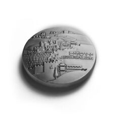 Jerusalem View - Paperweight Holy Land Mint Israel ICMC picture