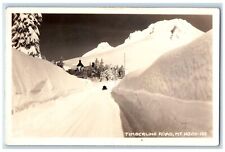 c1930's Timberline Road Lodge View Mt. Hood Oregon OR RPPC Photo Postcard picture