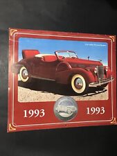 Rare 1993 Collector's GM Calendar Cadillac Motor Car Company picture