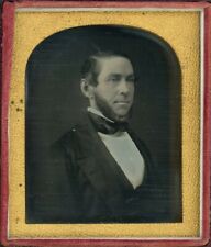 Semi Profile View of Man With Beard Full Case (1/6 Plate Daguerreotype) picture
