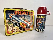 Fireball XL5 Metal Lunchbox THERMOS 1964 King-Seeley Thermos Co 1960 picture