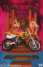 POSTER : 2 MODELS WITH  SUZUKI - RAD-N-BAD - SEXY FEMALES - #99-112 picture