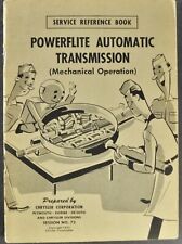 1954 Chrysler Service Book Powerflite Operation Dodge DeSoto Imperial Original picture