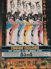 Appearing in your favorite styles: Rockettes in L'eggs Colors pantyhose ad 1985 picture
