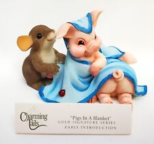 **EARLY INTRODUCTION** *GOLD* Charming Tails: Pigs in a Blanket - 85/520 - GLD picture