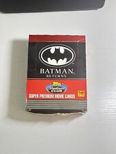 + 1992 Topps Batman Returns Movie Stadium Club Box 36 Packs picture
