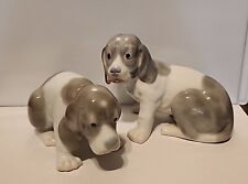 Llardo Style Beagle/hound Puppy Porcelain Figures picture