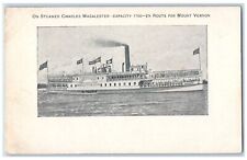 c1905s On Steamer Charles Macalester Capacity Route For Vernon CA Ship Postcard picture