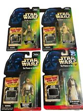 Star Wars Power Of The Force Freeze Frame Lot Of 4 Action Figures Sealed New picture