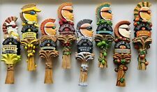Full Set (8) Shock Top Beer Tap Handles - Collectible, All Flavors, Brand New picture