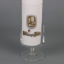 German Bitburger Pils Beer glass Vintage 80s Short stem 0.2L by Rastal 5.5 inch picture