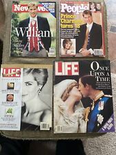 British royal 4 magazine collection-Princess Diana, Prince William picture