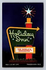 Fort Madison IA- Iowa, Holiday Inn, Advertisement, Vintage Souvenir Postcard picture