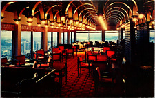 San Juan Puerto Rico Sheraton Hotel La Alhambra Sky View Dining Vintage Postcard picture