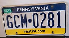License Plate PA Pennsylvania Metal Collector Garage Decor Travel   picture