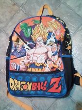 Dragon Ball Z Back Pack Goku School, Bookbag Back To School Great Condition  picture