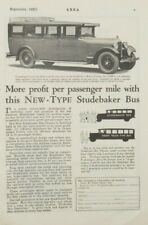 1925 New Type Studebaker Bus/Remington Typewriter Co Print Ads (A6) picture