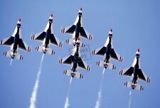 US Air Force USAF F-16 Fighting Falcon aircraft Thunderbirds 12X18 Photograph picture