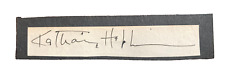 Katherine Hepburn Signed Autograph Signature 3.5x.75