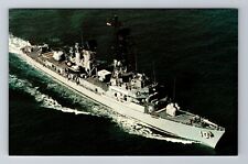 USS Sampson (DDG-10), Ship, Transportation, Antique, Vintage Souvenir Postcard picture