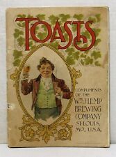 1897 Wm. J. Lemp Brewing Co. book of toasts picture