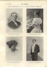 1899 Mr Herbert Waring Webster Christian On Stage picture