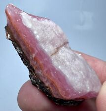 188 Cts Well Terminated Pink Aragonite Crystals Bunch On Matrix From Afghanistan picture