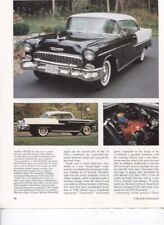 1955 CHEVROLET BEL AIR 210 FULL LINE 13 pg Color Article CHEVY picture