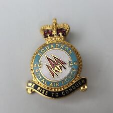 RAF No. 46 Squadron Enamel Brooch Badge Pin Royal Air Force Thorney Island picture