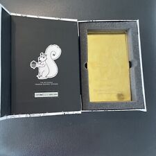 VeeFriends Rally Gary Vee Gold Sharing Squirrel Card Plaque picture