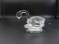 Possibly made with Swarovski parts Crystal Mini Swan Figurine picture