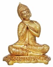 Brass Showpiece Budha Statue With Super Fine Finish picture